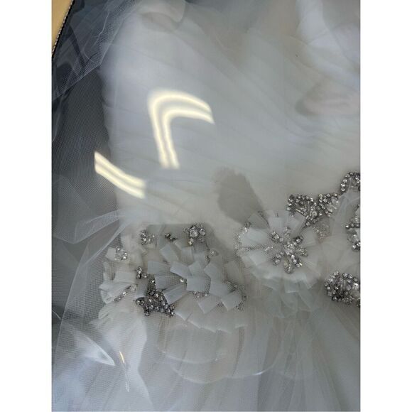 Allure Romance Strapless Ball Bridal Gown 2607 - Picture 10 of 16